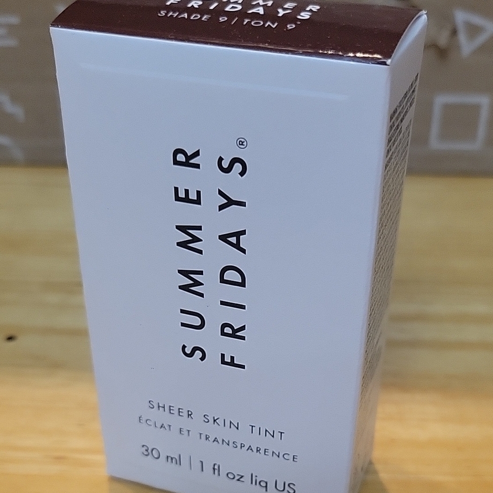 Shade 9 Summer Fridays Sheer Skin Tint